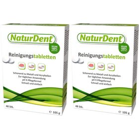 NaturDent® Reinigungstabletten für den Zahnersatz