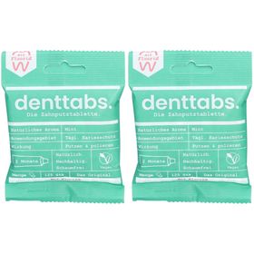 DENTTABS Stevia-Mint Zahnputztabletten