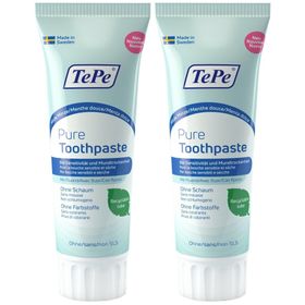 TePe Pure Toothpaste mild peppermint
