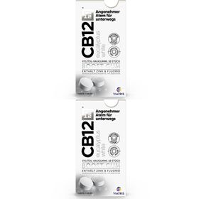 CB12 Boost Eucalyptus White Kaugummi: Zuckerfreie Mundpflege-Kaugummis gegen Mundgeruch mit Whitening-Effekt