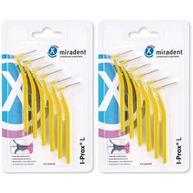 I-Prox® L – Interdentalbürsten 6er, Gelb – x-fine 0,5 mm