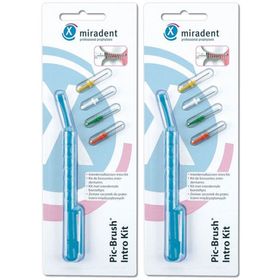 miradent Pic-Brush® Intro Kit blau transparent 1,8 - 6,5 mm