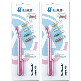 miradent Pic-Brush® Intro Kit pink transparent 1,8 - 6,5 mm