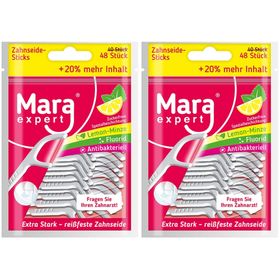 Mara® expert Zahnseide Lemon-Minze