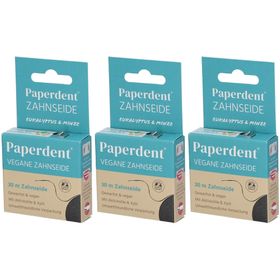 Paperdent® Zahnseide vegan Eukalyptus Minze