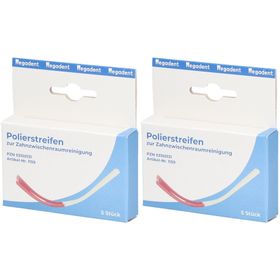 Polierstreifen zur Zahnzwischenraumreinigung