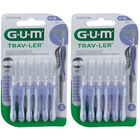 GUM® Trav-ler 0,6 mm hellblau Kerze