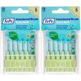 TePe Interdentalbürste x-soft 0,8 - 1,6 mm grün