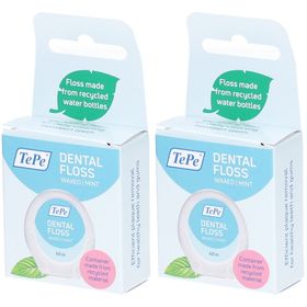 TePe® DENTAL FLOSS WAXED MINT 40m