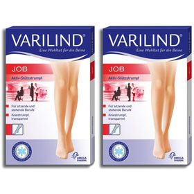 VARILIND® Job Kniestrümpfe 100 DEN muschel Gr. M (40-42,5)