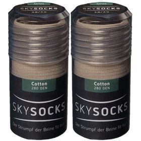 SKYSOCKS Cotton 280den AD Gr. 38/39 Sand