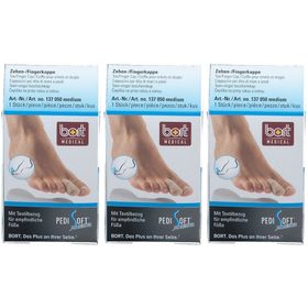 BORT PediSoft® TexLine Zehen-/Fingerkappe Gr. M