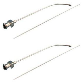 PARAM Knopfkanüle gebogen 80 mm