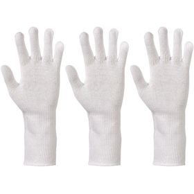 Baumwollhandschuh Gr. 10 lange Stulpe