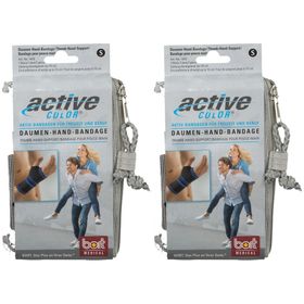 BORT ActiveColor® Daumen-Hand-Bandage Gr. S schwarz
