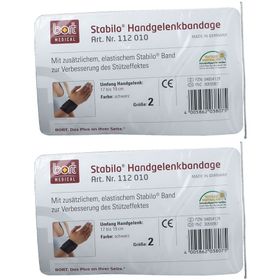 BORT Stabilo® Handgelenkbandage Gr. 2 schwarz