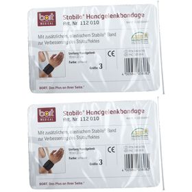 BORT Stabilo® Handgelenkbandage Gr. 3 schwarz
