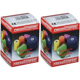 Pressotherm® Kohäsive Bandagen 8 cm x 4 m grün
