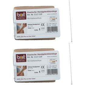 BORT Handgelenkbandage mit Klettverschluss haut Gr. 1