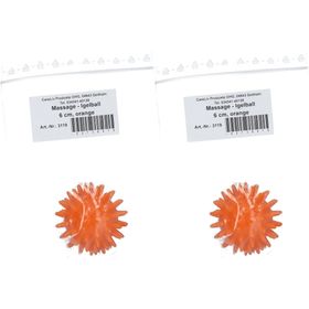 Massageball Igelball 6 cm orange