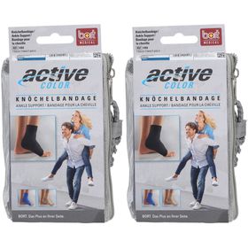 BORT ActiveColor® Knöchelbandage Gr. S blau