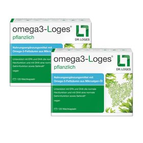 omega3-Loges pflanzlich – Omega-3 Kapseln vegan