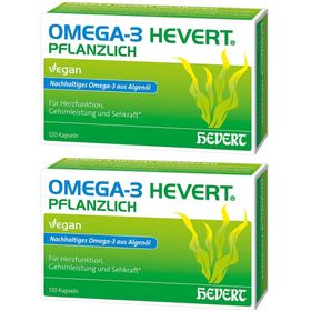 OMEGA-3 HEVERT pflanzlich Weichkapseln