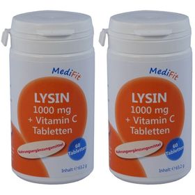 MediFit Lysin 1.000mg + Vitamin C