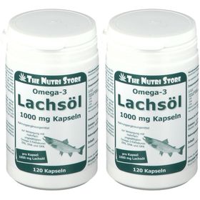 Omega-3 Lachsöl 1000 mg Kapseln