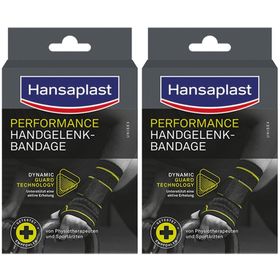 Hansaplast Performance Handgelenkbandage L/XL | Schützende Sportbandage | Handgelenkschoner