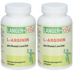 L-Arginin + Vitamin C und Zink