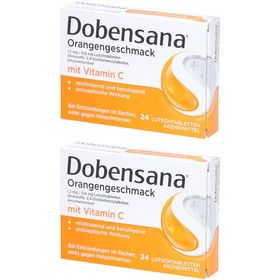 Dobensana® Orangengeschmack 1,2 mg/0,6 mg Lutschtabletten