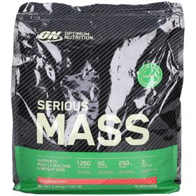 Optimum Nutrition Serious Mass Erdbeere