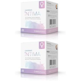 Lactobact INTIMA - Bei Blasenentzündungen und Harnwegsinfekten sowie zur Stärkung der Intimflora. 3-fach stark für die Frau mit Cranberry, D-Mannose und Milchsäurebakterien