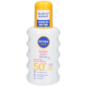 NIVEA SUN Sensitiv sofort Schutz LSF 50 - Jetzt 5€ Rabatt mit dem Code nivea5*