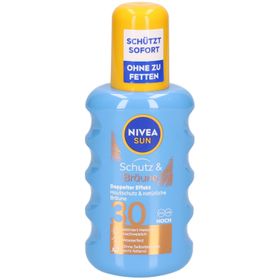 NIVEA SUN Schutz & Bräune Sonnenspray LSF 30 - Jetzt 5€ Rabatt mit dem Code nivea5*