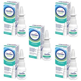 Otriven Meerwasser Nasenspray mit Eukalyptus befreit die verstopfte Nase bei Schnupfen durch eine natürlich abschwellende Wirkung