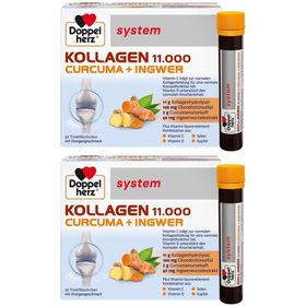 Doppelherz® system KOLLAGEN 11.000 CURCUMA + INGWER