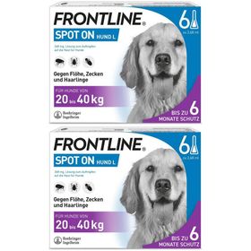 FRONTLINE® SPOT ON Hund (20-40kg) gegen Zecken und Flöhe