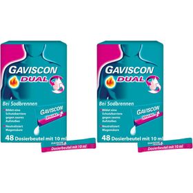 GAVISCON® Dual Suspension mit Zweifachwirkung gegen Sodbrennen