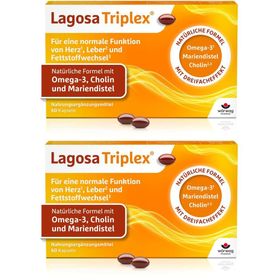 Lagosa Triplex® 3-in-1 mit Omega-3, Cholin & Mariendistel