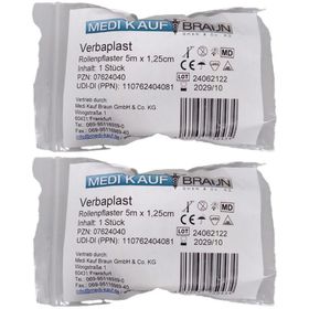 Verbaplast Rollenpflaster 5m x 1,25cm