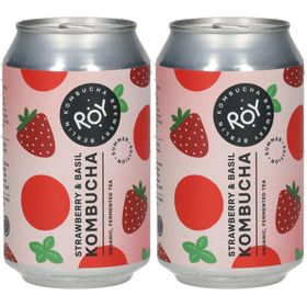 ROY Strawberry & Basil Kombucha