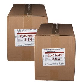 Infusionsgemisch 0,45 % Natriumchlorid - 2,5 % Glucose