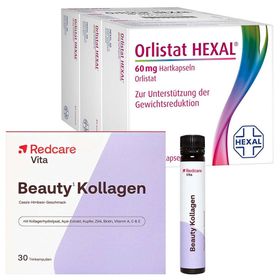 Orlistat HEXAL® 60 mg + Redcare Beauty Kollagen mit bioaktiven Kollagenpeptiden