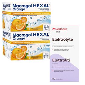 Macrogol HEXAL® Orange + Redcare Elektrolyte