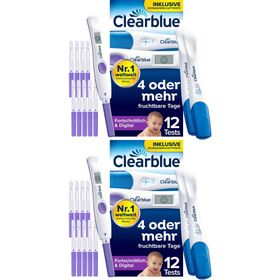 Clearblue Ovulationstest FORTSCHRITTLICH & DIGITAL + Schwangerschaftstest