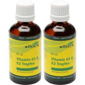 allcura Vitamin D3 + K2 Tropfen