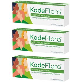 DR. KADE KadeFlora Milchsäureovula