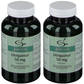 green line NUTRITHEKE Ubiquinol 50 mg